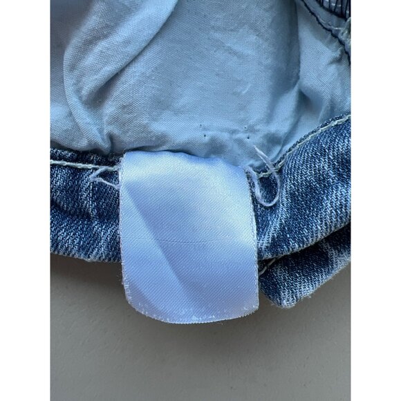 Flypaper Bootcut Jeans Size 34 x 34 Light Wash Distressed Frayed Hem Denim Rodeo - Picture 8 of 10